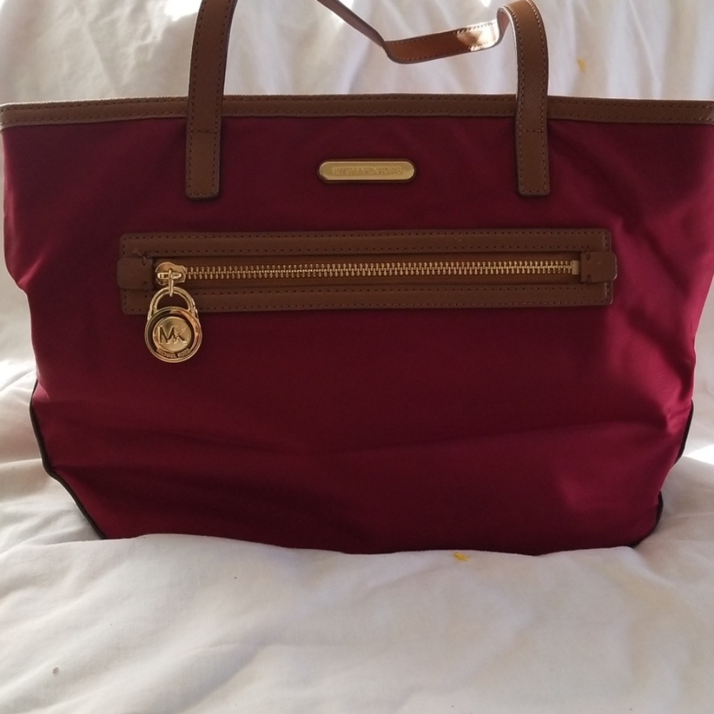 Red Michael Kors Purse